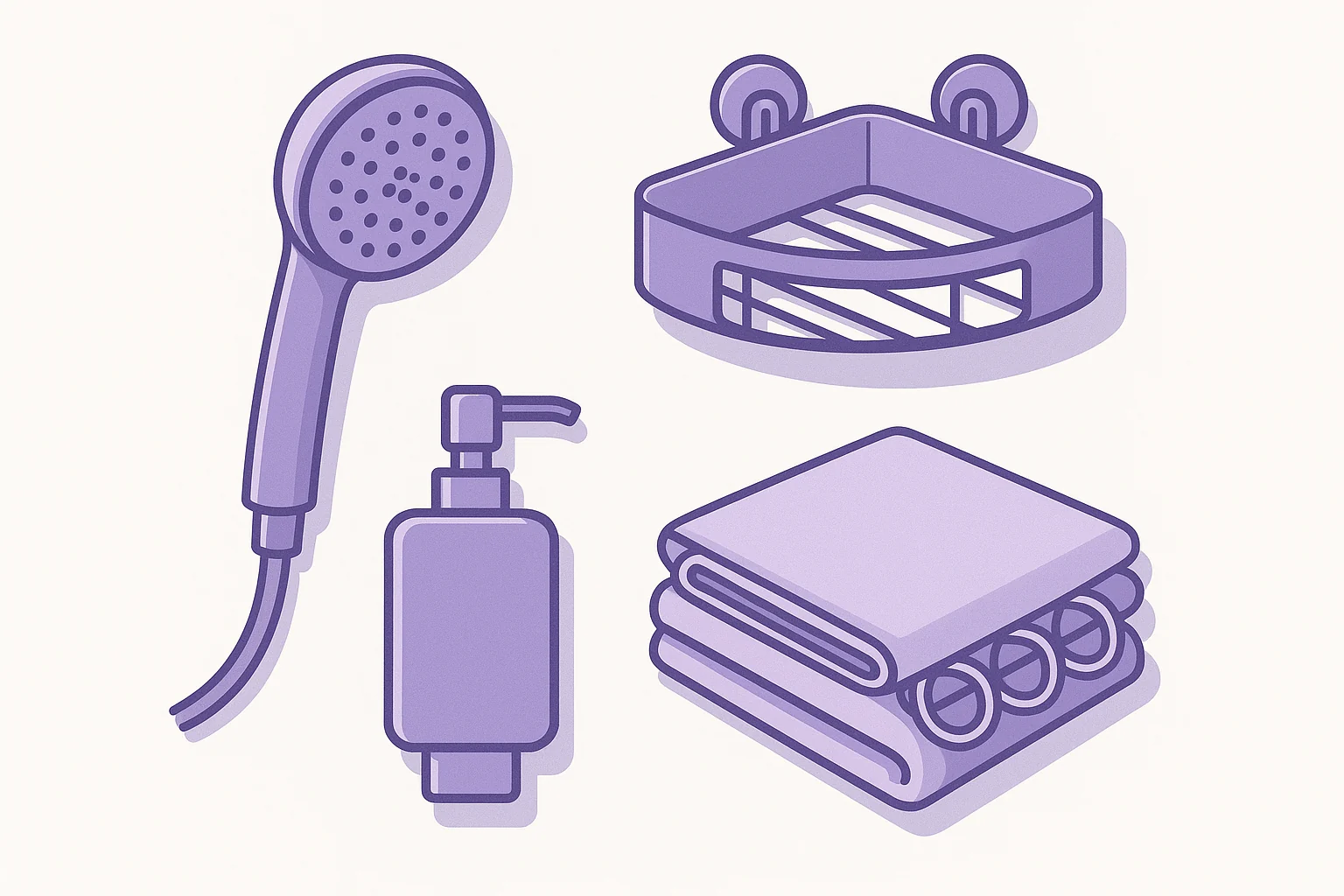 Accessoires pour rénover la salle de bain depuis AliExpress : pommeau, rideau et étagères sans perçage